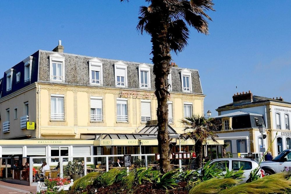 Hotel De Paris Courseulles-sur-Mer Bagian luar foto