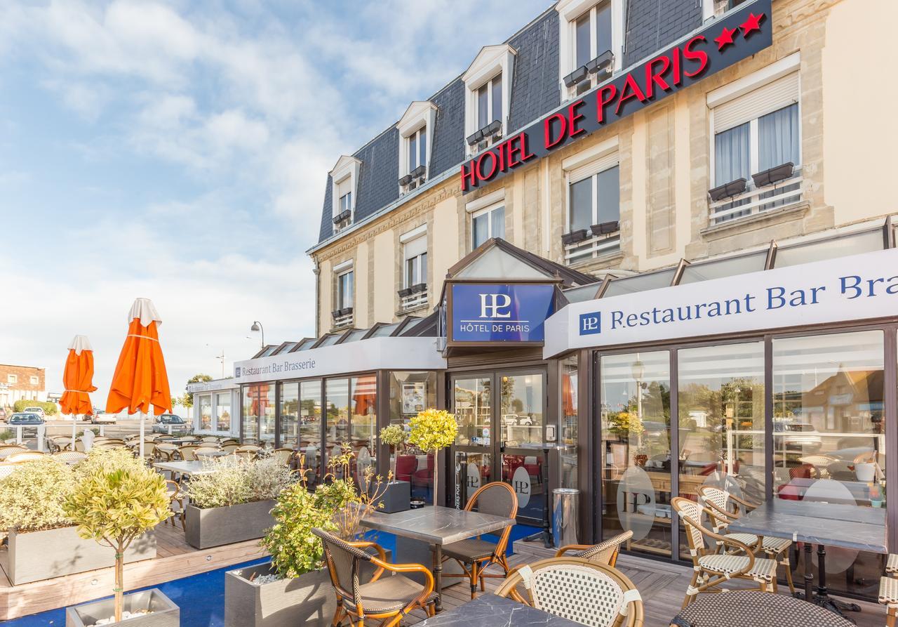 Hotel De Paris Courseulles-sur-Mer Bagian luar foto